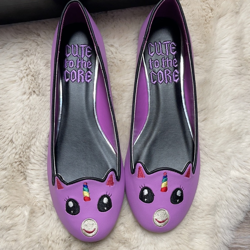 Purple Unicorn Women's Shoes - Picture 3 of 12